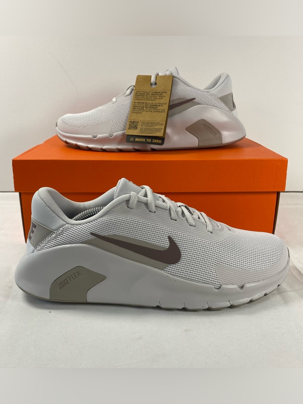 Nike Flex Train HV9981-002 Womens 9.5 Vast Grey College Grey Training New